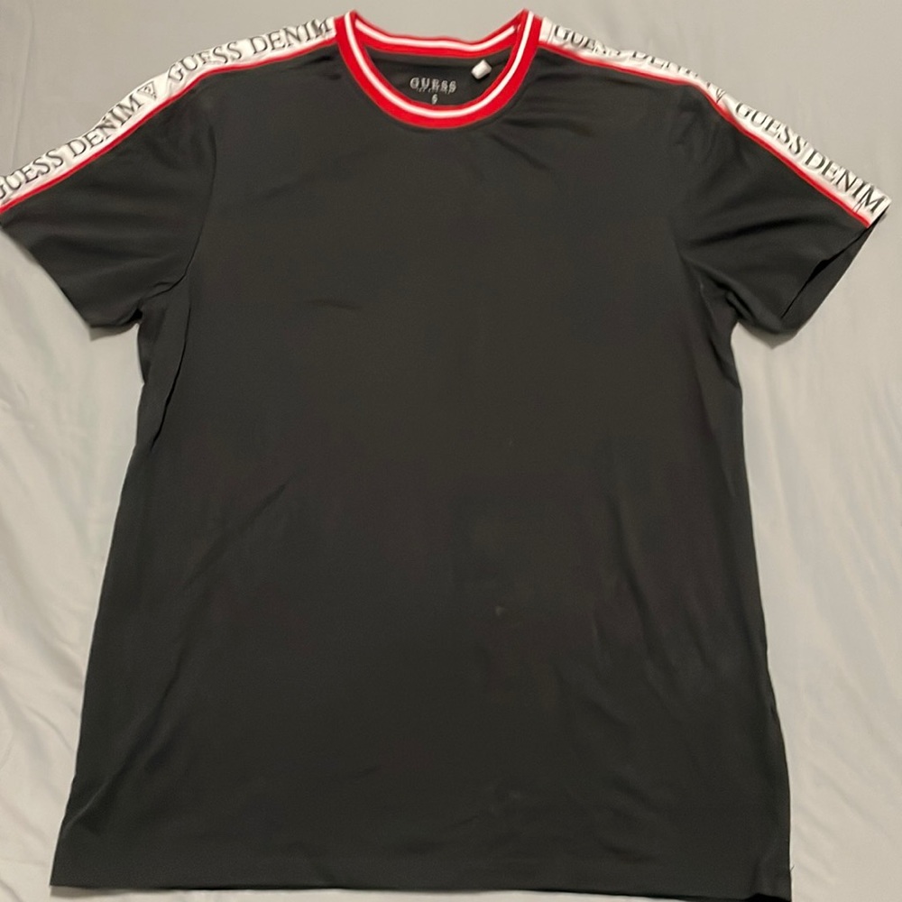Mens Guess Denim T-Shirt